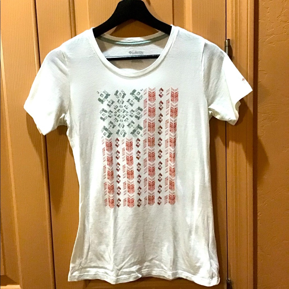 Columbia American Flag T-shirt